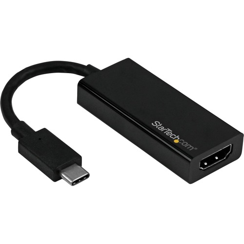 StarTech USB C to HDMI Adapter - 4K 60Hz - Thunderbolt 3 Compatible - USB-C Adapter - USB Type C to HDMI Dongle Converter (CDP2HD4K60)