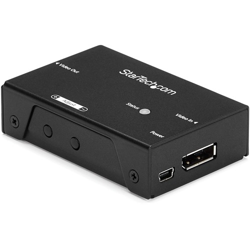 StarTech DisplayPort Signal Booster - DisplayPort Extender - DP Video Signal Amplifier - 4K 60Hz (DPBOOST)