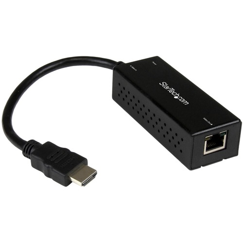 StarTech Compact HDBaseT Transmitter - HDMI over CAT5e - HDMI to HDBaseT Converter - USB Powered - Up to 4K (ST121HDBTD)