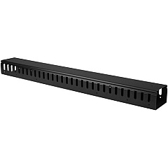 StarTech Vertical Cable Organizer with Finger Ducts - Vertical Cable Management Panel - Rack-Mount Cable Raceway - 0U - 3 ft. (CMVER20UF) StarTech Vertical Cable Organizer with Finger Ducts - Vertical Cable Management Panel - Rack-Mount Cable Raceway - 0U - 3 ft. (CMVER20UF)