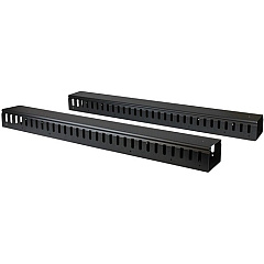 StarTech Vertical Cable Organizer with Finger Ducts - Vertical Cable Management Panel - Rack-Mount Cable Raceway - 0U - 6 ft. (CMVER40UF) StarTech Vertical Cable Organizer with Finger Ducts - Vertical Cable Management Panel - Rack-Mount Cable Raceway - 0U - 6 ft. (CMVER40UF)