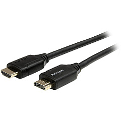 StarTech 3ft (1m) Premium Certified HDMI 2.0 Cable with Ethernet, High Speed Ultra HD 4K 60Hz HDMI Cable HDR10, UHD HDMI Monitor Cord (HDMM1MP)
