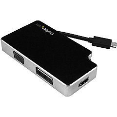 StarTech USB C Multiport Adapter - UHD 4K - USB C to VGA / DVI / HDMI - USB C Adapter (CDPVGDVHDB) StarTech USB C Multiport Adapter - UHD 4K - USB C to VGA / DVI / HDMI - USB C Adapter (CDPVGDVHDB)