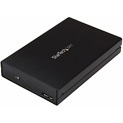 StarTech 2.5" USB-C Hard Drive Enclosure - USB 3.1 Type C - with USB-C and USB-A Cable - USB 3.0 HDD Enclosure (S251BU31315)