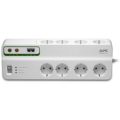APC Performance SurgeArrest 8 Outlets with Phone & Coax Protection 230V Germany (PMF83VTGR)