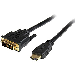 StarTech 10 ft HDMI to DVI-D Cable - M/M (HDMIDVIMM10)