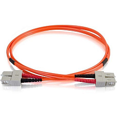 C2G-2m SC-SC 50/125 OM2 Duplex Multimode PVC Fiber Optic Cable - Orange (33002) C2G-2m SC-SC 50/125 OM2 Duplex Multimode PVC Fiber Optic Cable - Orange (33002)