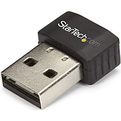 StarTech USB WiFi Adapter - AC600 - Dual-Band Nano USB Wireless Network Adapter - 1T1R 802.11ac Wi-Fi Adapter - 2.4GHz / 5GHz (USB433ACD1X1) StarTech USB WiFi Adapter - AC600 - Dual-Band Nano USB Wireless Network Adapter - 1T1R 802.11ac Wi-Fi Adapter - 2.4GHz / 5GHz (USB433ACD1X1)