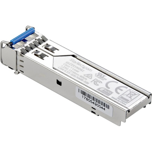 StarTech Cisco GLC-EX-SMD Compatible SFP Module - 1000BASE-EX - 1GE Gigabit Ethernet SFP 1GbE Single Mode Fiber SMF Optic Transceiver (GLCEXSMDST)