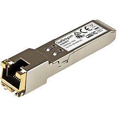 StarTech HPE JD089B Compatible SFP Module - 1000BASE-T - 1GE Gigabit Ethernet SFP SFP to RJ45 Cat6/Cat5e - 100m (JD089BST) StarTech HPE JD089B Compatible SFP Module - 1000BASE-T - 1GE Gigabit Ethernet SFP SFP to RJ45 Cat6/Cat5e - 100m (JD089BST)