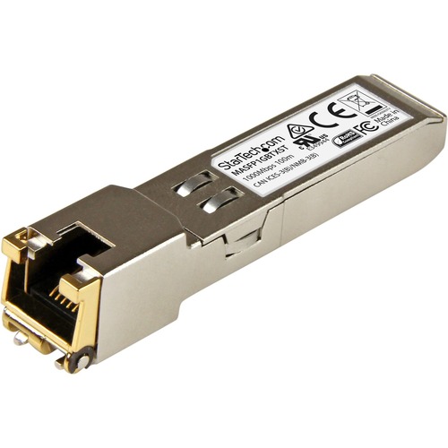 StarTech Cisco Meraki MA-SFP-1GB-TX Compatible SFP Module - 1000BASE-T - 10/100/1000 Mbps SFP to RJ45 Cat6/Cat5e Transceiver - 100m (MASFP1GBTXST)