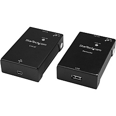 StarTech USB 2.0 Extender Kit over Cat5e/Cat6 Cable (RJ45) - Up to 165ft (50m) - USB Port over Ethernet Cable - Powered - 480Mbps (USB2001EXTV) StarTech USB 2.0 Extender Kit over Cat5e/Cat6 Cable (RJ45) - Up to 165ft (50m) - USB Port over Ethernet Cable - Powered - 480Mbps (USB2001EXTV)