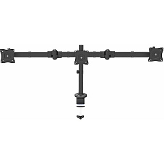 StarTech Desk Mount Triple Monitor Arm - 3 VESA 27" Displays - Ergonomic Height Adjustable Articulating Pole Mount - Clamp/Grommet (ARMTRIO) StarTech Desk Mount Triple Monitor Arm - 3 VESA 27" Displays - Ergonomic Height Adjustable Articulating Pole Mount - Clamp/Grommet (ARMTRIO)