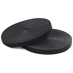 StarTech Hook-and-Loop Cable Management Tie - 100 ft. Bulk Roll - Black - Cut-to-Size Cable Wrap / Straps (HKLP100) StarTech Hook-and-Loop Cable Management Tie - 100 ft. Bulk Roll - Black - Cut-to-Size Cable Wrap / Straps (HKLP100)