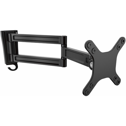 StarTech Wall Mount Monitor Arm - Dual Swivel - Supports 13'' to 34'' Monitors - VESA Mount - TV Wall Mount - TV Mount (ARMWALLDS)