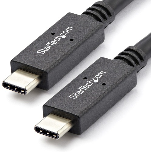 StarTech 1m 3 ft USB C Cable with Power Delivery (5A) - M/M - USB 3.1 (10Gbps) - USB-IF Certified - USB 3.1 Type C Cable - USB 3.1 Gen 2 (USB31C5C1M)