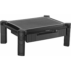 StarTech Adjustable Monitor Riser - Drawer - Monitors up to 32"- Adjustable Height - Monitor Stand - Computer Monitor Riser (MONSTADJD) StarTech Adjustable Monitor Riser - Drawer - Monitors up to 32"- Adjustable Height - Monitor Stand - Computer Monitor Riser (MONSTADJD)