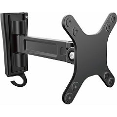 StarTech Wall Mount Monitor Arm - Single Swivel - For VESA Mount Monitors / Flat-Screen TVs up to 34in (33lb/15kg) - Monitor Wall Mount (ARMWALLS) StarTech Wall Mount Monitor Arm - Single Swivel - For VESA Mount Monitors / Flat-Screen TVs up to 34in (33lb/15kg) - Monitor Wall Mount (ARMWALLS)