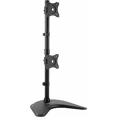 StarTech Vertical Dual Monitor Stand - Heavy Duty Steel - Monitors up to 27" - Vesa Monitor - Computer Monitor Stand (ARMBARDUOV) StarTech Vertical Dual Monitor Stand - Heavy Duty Steel - Monitors up to 27" - Vesa Monitor - Computer Monitor Stand (ARMBARDUOV)