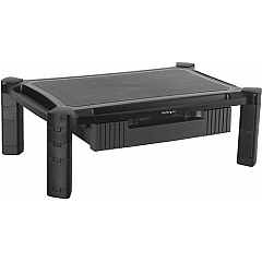 StarTech Adjustable Monitor Riser - Large - Drawer - Monitors up to 32"- Adjustable Height - Desk Monitor Stand (MONSTADJDL) StarTech Adjustable Monitor Riser - Large - Drawer - Monitors up to 32"- Adjustable Height - Desk Monitor Stand (MONSTADJDL)