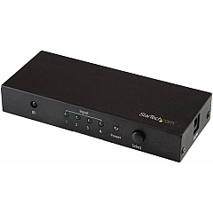 StarTech 4 Port HDMI Switch - 4K 60Hz - Supports HDCP - IR - HDMI Selector - HDMI Multiport Video Switcher - HDMI Switcher (VS421HD20) StarTech 4 Port HDMI Switch - 4K 60Hz - Supports HDCP - IR - HDMI Selector - HDMI Multiport Video Switcher - HDMI Switcher (VS421HD20)