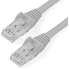 StarTech 20ft CAT6 Ethernet Cable - Gray Snagless Gigabit - 100W PoE UTP 650MHz Category 6 Patch Cord UL Certified Wiring/TIA (N6PATCH20GR)