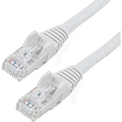 StarTech 20ft CAT6 Ethernet Cable - White Snagless Gigabit - 100W PoE UTP 650MHz Category 6 Patch Cord UL Certified Wiring/TIA (N6PATCH20WH)