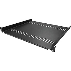 StarTech 1U Vented Server Rack Cabinet Shelf - Fixed 16" Deep Cantilever Rackmount Tray for 19" Data/AV/Network Enclosure w/Cage Nuts (CABSHELF116V)