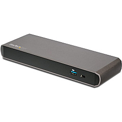 StarTech Thunderbolt 3 Dock - Dual Monitor 4K 60Hz TB3 Laptop Docking Station with DisplayPort - 85W Power Delivery - 3x USB 3.0, GbE (TB3DK2DPPD) StarTech Thunderbolt 3 Dock - Dual Monitor 4K 60Hz TB3 Laptop Docking Station with DisplayPort - 85W Power Delivery - 3x USB 3.0, GbE (TB3DK2DPPD)