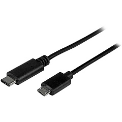StarTech 0.5m USB C to Micro USB Cable - M/M - USB 2.0 - USB-C to Micro USB Charge Cable - USB 2.0 Type C to Micro B Cable (USB2CUB50CM) StarTech 0.5m USB C to Micro USB Cable - M/M - USB 2.0 - USB-C to Micro USB Charge Cable - USB 2.0 Type C to Micro B Cable (USB2CUB50CM)