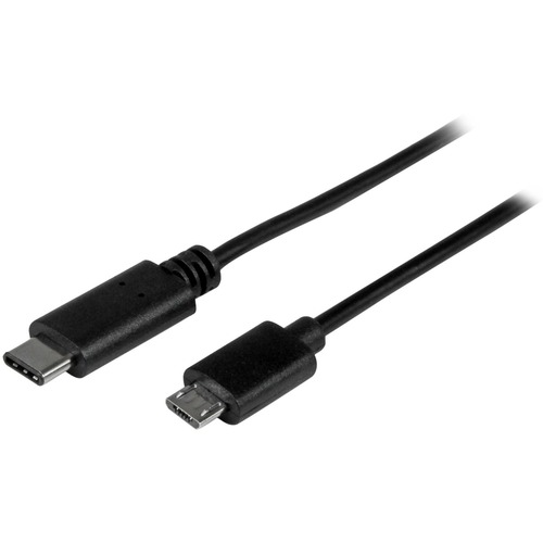 StarTech 0.5m USB C to Micro USB Cable - M/M - USB 2.0 - USB-C to Micro USB Charge Cable - USB 2.0 Type C to Micro B Cable (USB2CUB50CM)