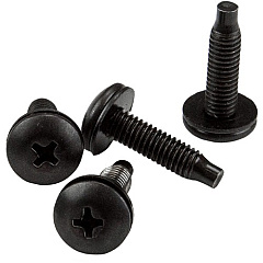 StarTech Server Rack Screws - 10-32 Screws - Rack Mount Screws - Network Rack Screws - 50 Pack (CABSCRWS1032) StarTech Server Rack Screws - 10-32 Screws - Rack Mount Screws - Network Rack Screws - 50 Pack (CABSCRWS1032)