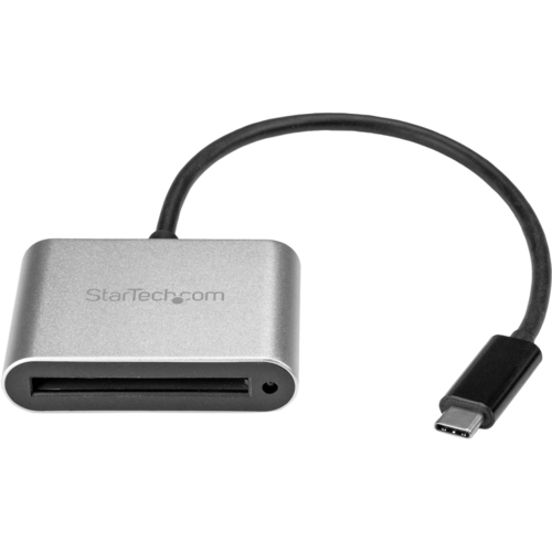 StarTech Star Tech.com CFast Card Reader - USB-C - USB 3.0 - USB Powered - UASP - Memory Card Reader - Portable CFast 2.0 Reader / Writer (CFASTRWU3C)