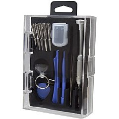 StarTech Cell Phone Repair Kit for Smartphones Tablets and Laptops - Smartphone Repair Kit - Electronics Tool Kit (CTKRPR)