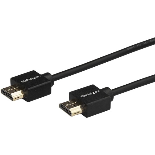 StarTech 6.6ft 2m HDMI 2.0 Cable, 4K 60Hz Long Premium Certified High Speed HDMI Cable with Ethernet, Ultra HD HDMI Cable Male to Male (HDMM2MLP)