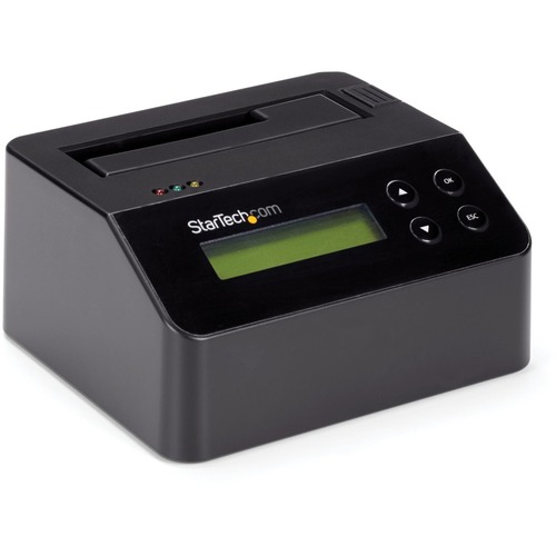 StarTech Hard Drive Eraser and Docking Station Standalone - 4Kn Support - TAA - 2.5 / 3.5 SATA SSD/HDD Dock & Wiper (SDOCK1EU3P2)