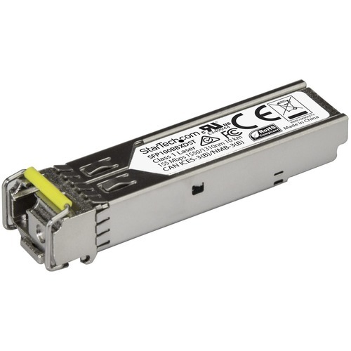 StarTech MSA Uncoded SFP Transceiver Module - 100BASE-BX - 100 Mb Ethernet BiDi Fiber (SMF) (SFP100BBXDST)