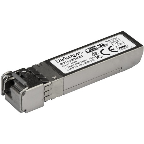 StarTech MSA Uncoded SFP+ Transceiver Module - 10GBASE-BX - 10 GbE Gigabit Ethernet BiDi Fiber (SMF) (SFP10GBBXUST)