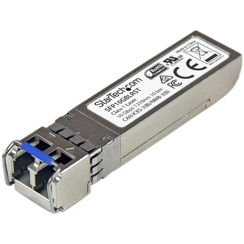 StarTech MSA Uncoded SFP+ Module - 10GBASE-LR - 10GE Gigabit Ethernet SFP+ 10GbE Single Mode Fiber (SMF) Optic Transceiver - 10km DDM (SFP10GBLRST)
