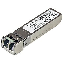 StarTech MSA Uncoded SFP+ Module - 10GBASE-SR - 10GE Gigabit Ethernet SFP+ 10GbE Multi Mode Fiber (MMF) Optic Transceiver - 300m DDM (SFP10GBSRST)