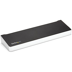 StarTech USB C Dock - Compatible with Windows / macOS - Supports Triple 4K Ultra HD Monitors - 60W Power Delivery - Power and Charge Laptop and Peripherals - DK30CH2DPPD