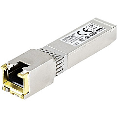 StarTech MSA Uncoded SFP+ Module - 10GBASE-T - 10GE Gigabit Ethernet SFP+ SFP to RJ45 Cat6/Cat5e Transceiver Module - 30m (SFP10GBTST)