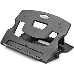 StarTech Portable Laptop Stand - Laptop Desk Stand - Adjustable Laptop Stand - Ergonomic Laptop Table Stand - Laptop Riser Stand (LTRISERP)