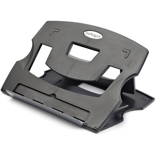 StarTech Portable Laptop Stand - Laptop Desk Stand - Adjustable Laptop Stand - Ergonomic Laptop Table Stand - Laptop Riser Stand (LTRISERP)