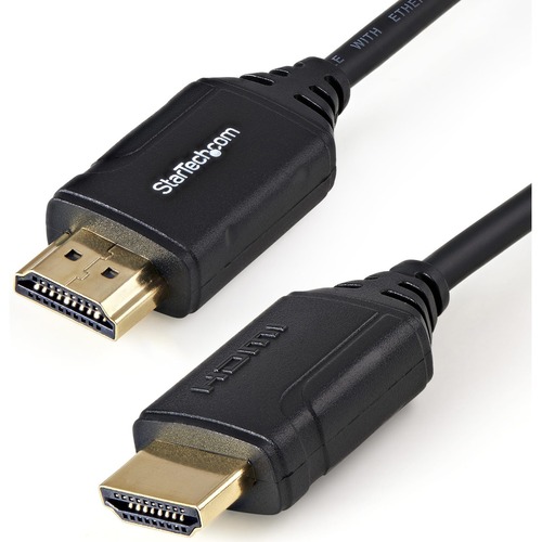 StarTech 1.6ft/50cm Premium Certified HDMI 2.0 Cable with Ethernet, High Speed Ultra HD 4K 60Hz HDMI Cable HDR10 UHD HDMI Monitor Cord (HDMM50CMP)