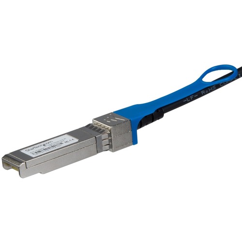 StarTech MSA Uncoded Compatible 10m 10G SFP+ to SFP+ Direct Attach Cable - 10 GbE SFP+ Copper DAC 10 Gbps Low Power Active Twinax (SFP10GAC10M)