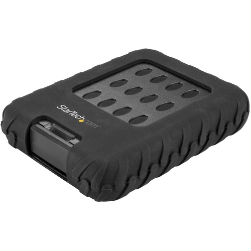 StarTech USB 3.1 External Hard Drive Enclosure 10Gbps - IP65 - 2.5 SATA SSD / HDD Rugged USB Type C Hard Drive Enclosure (S251BRU31C3)