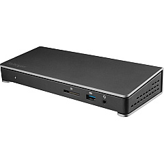 StarTech Thunderbolt 3 Dock - Dual Monitor 4K 60Hz TB3 Docking Station with DisplayPort - 85W Power Delivery, 6-Port USB 3.0, SD, GbE (TB3DOCK2DPPD)