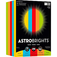 Astrobrights Astro Inkjet, Laser Print Colored Paper (99611)