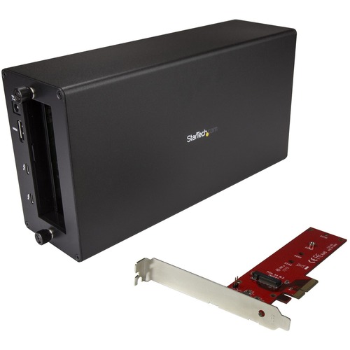StarTech Thunderbolt 3 to M.2 adapter - External PCI Express Enclosure - Chassis plus card (BNDTB4M2E1)